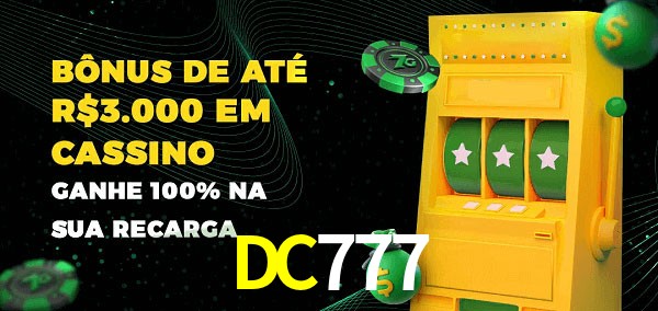 DC777 melhor bônus de depósito
